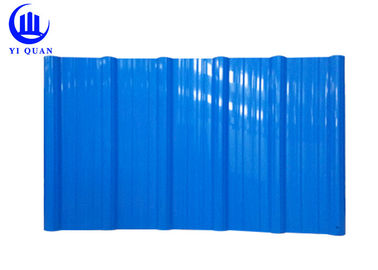 Apvc Plastic Composite Wave Roof Tiles ASA Layer Decorative 2.5 Mm Thickness